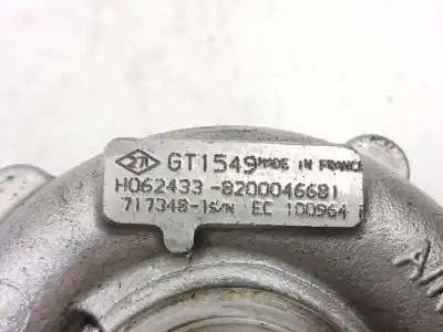 Peça sobressalente para automóvel em segunda mão turbocompresor por renault megane scenic (ja0/1_) 1.9 dti (ja0n) referências oem iam 8200046681  gt1549