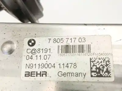 Peça sobressalente para automóvel em segunda mão radiador de gases de escape (egr) por bmw x3 (e83) 2.0 sd referências oem iam 7805717  
