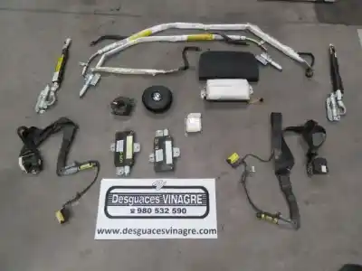 Second-hand car spare part airbag kit for bmw x5 (e53) 3.0 d oem iam references 