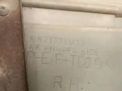 Pièce détachée automobile d'occasion pare-chocs arrière droit pour mitsubishi montero classic (v2_w, v6_w, v7_w) 2.5 td (v24w) références oem iam mr313211  