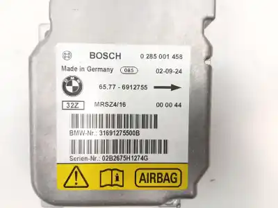 Peça sobressalente para automóvel em segunda mão centralina de airbag por bmw 3 (e46) 316 i referências oem iam 65776912755  0285001458