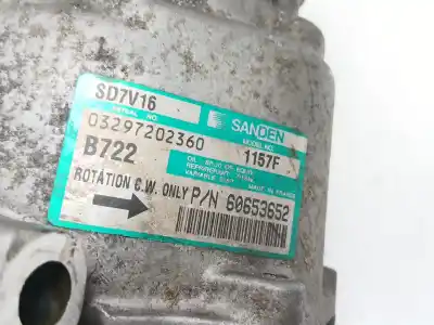 Автозапчасти б/у компрессор кондиционера воздуха за alfa romeo 147 (937_) 1.9 jtd (937.axd1a, 937.bxd1a) ссылки oem iam 60653652  sd7v161157f