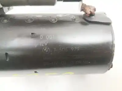 Second-hand car spare part starter motor for bmw 3 (e46) 316 i oem iam references 7505979  0001108196