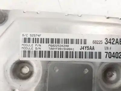 Second-hand car spare part ecu engine control for fiat freemont 2.0 jtd oem iam references 68225342ab  