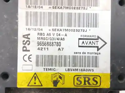 İkinci el araba yedek parçası hava yastigi kontrol ünitesi için citroen c2 (jm_) 1.4 hdi oem iam referansları 9656888780  