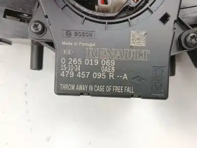 Second-hand car spare part windshiel wiper switch for renault captur i (j5_, h5_) 1.2 tce 120 oem iam references 255675887r  