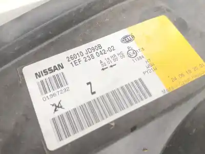Автозапчасти б/у правая фара за nissan qashqai / qashqai +2 i (j10, nj10, jj10e) 2.0 dci a las 4 ruedas ссылки oem iam 26010jd90b  