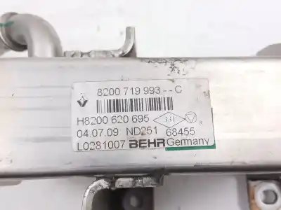 Pezzo di ricambio per auto di seconda mano raffreddatore egr per nissan qashqai / qashqai +2 i (j10, nj10, jj10e) 2.0 dci a las 4 ruedas riferimenti oem iam 8200719993 8200620695 