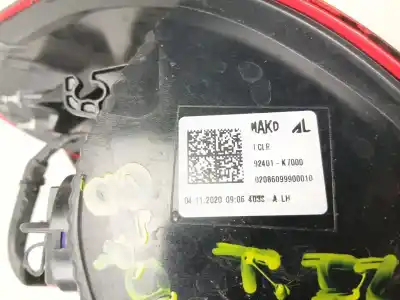 Piesă de schimb auto la mâna a doua lampã spate stânga pentru hyundai i10 iii (ac3, ai3) 1.0 mpi referințe oem iam 92401k7000  