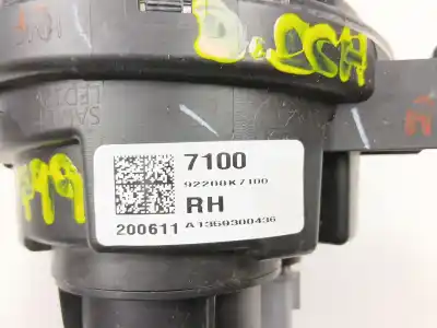 Gebrauchtes Autoersatzteil nebelscheinwerfer rechts zum hyundai i10 iii (ac3, ai3) 1.0 mpi oem-iam-referenzen 92208k7100  