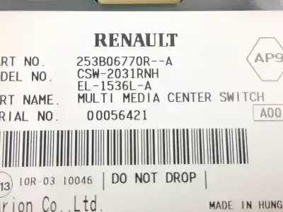 Автозапчастина б/у аудіо система / радіо cd для renault scénic iii (jz0/1_) 1.5 dci посилання на oem iam 259154615r 253b06770r 281156142r Автозапчастина б/у аудіо система / радіо cd для renault scénic iii (jz0/1_) 1.5 dci посилання на oem iam 259154615r 253b06770r 281156142r