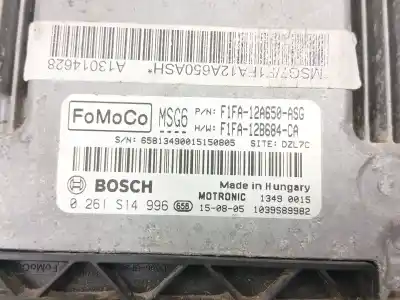 Second-hand car spare part ecu engine control for ford focus iii 1.0 ecoboost oem iam references f1fa12a650asg 0261s14996 f1fa12b684ca