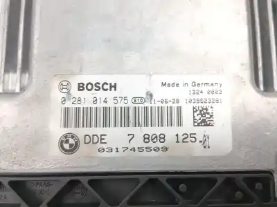 Second-hand car spare part ecu engine control for bmw x3 (e83) 2.0 d oem iam references 7808125 0281014575 