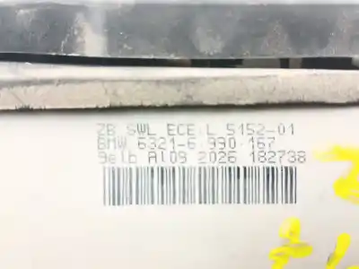 Second-hand car spare part left tailgate light for bmw x3 (e83) 2.0 d oem iam references 63216990157  