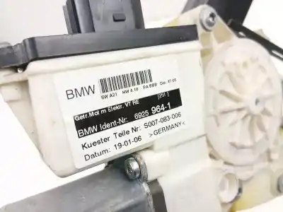 Second-hand car spare part passenger side right window regulator for bmw x3 (e83) 2.0 d oem iam references 6925964  