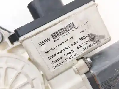 Second-hand car spare part rear left window regulator for bmw x3 (e83) 2.0 d oem iam references 6925965  