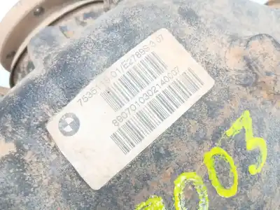 Second-hand car spare part rear differential for bmw x3 (e83) 2.0 d oem iam references 7535119  