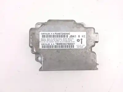 Peça sobressalente para automóvel em segunda mão centralina de airbag por chrysler sebring (js) 2.0 crd referências oem iam 4672404ac  