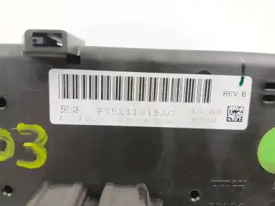 Peça sobressalente para automóvel em segunda mão comando de sofagem (chauffage / ar condicionado)  por chrysler sebring (js) 2.0 crd referências oem iam 55111815ac  