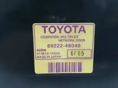 Second-hand car spare part electronic module for lexus rx 3.5 v6 cat oem iam references 8922248040  