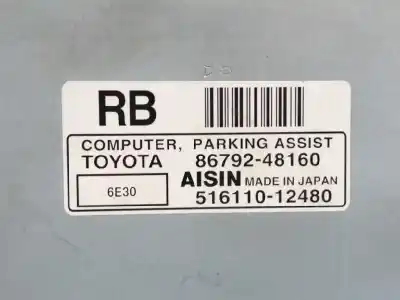 Second-hand car spare part electronic module for lexus rx 3.5 v6 cat oem iam references 8679248160  51611012480