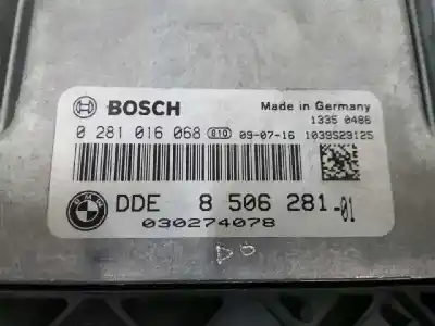 Second-hand car spare part ecu engine control for bmw serie 1 berlina (e81/e87) 116d oem iam references 8506281  0281016068