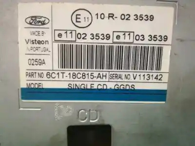 Автозапчасти б/у аудиосистема / радио cd за ford transit combi ´06 ft 260 corto ссылки oem iam 6c1t18c815ah  
