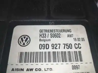 Second-hand car spare part automatic gearbox control unit for porsche cayenne (typ 9pa) 4.5 v8 cat oem iam references 09d927750cc  