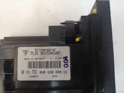 Second-hand car spare part climate control for porsche cayenne (typ 9pa) 4.5 v8 cat oem iam references 7l5907040af  5hb00850511