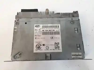 Pezzo di ricambio per auto di seconda mano IMPIANTO AUDIO / RADIO CD per CITROEN C4 PICASSO II  Riferimenti OEM IAM 9810485780  