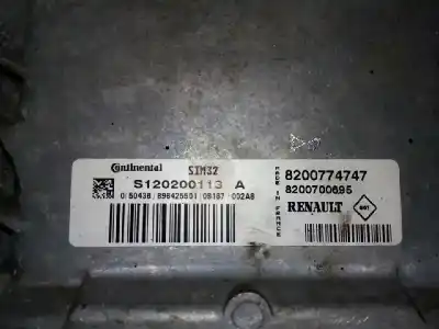 Автозапчасти б/у блок управления двигателем за renault twingo ii (cn0_) 1.2 (cn0d) ссылки oem iam 8200774747 s120200113a 8200700695