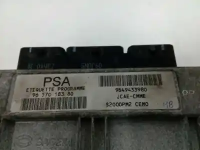 Second-hand car spare part ecu engine control for citroen c2 vtr oem iam references 9649433980  84820v02