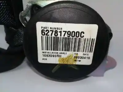 Автозапчасти б/у задний правый ремень безопасности за nissan pulsar fastback (c13) 1.2 dig-t ссылки oem iam 627817900c  106x090rh