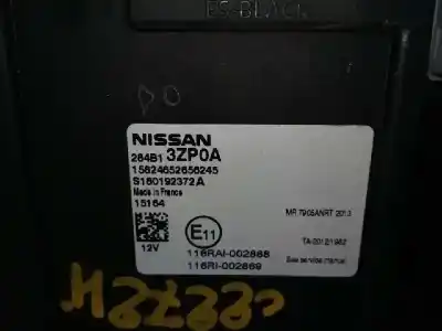 Second-hand car spare part electronic module for nissan pulsar fastback (c13) 1.2 dig-t oem iam references 284b13zp0a  s180192372a