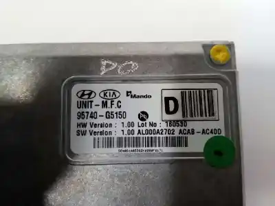 Second-hand car spare part electronic module for kia niro concept oem iam references 95740g5150  