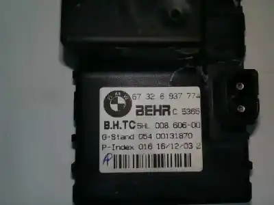 İkinci el araba yedek parçası isitma direnci için bmw serie 5 berlina (e60) 530d oem iam referansları 67326937774  