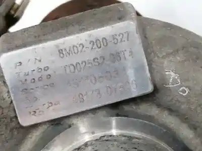 Second-hand car spare part turbocharger for ford focus c-max (cap) trend (d) oem iam references 8m02200527  tdo25s206t4
