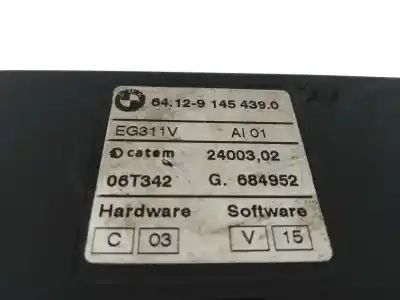 Peça sobressalente para automóvel em segunda mão motor de sofagem por bmw x3 (e83) 2.0 d referências oem iam 641291454390 eg311v 2400302