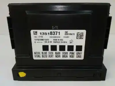 Peça sobressalente para automóvel em segunda mão módulo eletrônico por opel astra k (b16) 1.6 cdti (68) referências oem iam 13518371