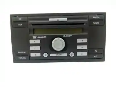 Piesă de schimb auto la mâna a doua sistem audio / cd radio casetofon pentru ford transit connect (tc7) 1.8 tdci cat referințe oem iam 6s6118c815aj