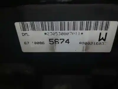 Peça sobressalente para automóvel em segunda mão volante por renault modus authentique referências oem iam 8200216037  