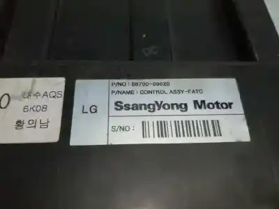Автозапчастина б/у клімат-контроль для ssangyong actyon 2.0 td cat посилання на oem iam 6870009020  
