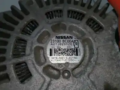 Second-hand car spare part alternator for nissan note (e11e) tekna oem iam references 23100bc00a  120a