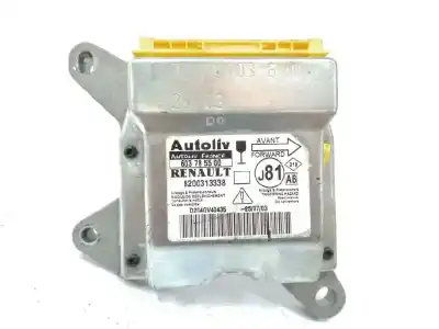 Автозапчастина б/у блок управління подушками безпеки для renault espace iv (jk0/1_) 3.5 v6 (jk00 jk0f jk0p jk0s jk0w) посилання на oem iam 8200313338