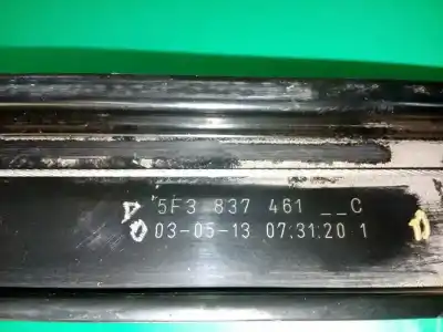 Second-hand car spare part driver left window regulator for seat leon sc (5f5) fr oem iam references 5f3837461c  5q0959801b