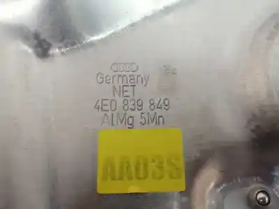 Second-hand car spare part rear left window regulator for audi a8 (4e2) 6.0 w12 48v cat (bht) oem iam references 4e0839849 102236 4e0959801c