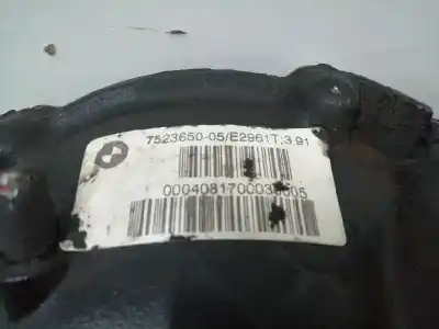 Second-hand car spare part front differential for bmw x3 (e83) 2.5 i oem iam references 7523650  relacion 3.91