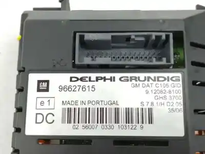 Peça sobressalente para automóvel em segunda mão display gps / multimídia por opel antara 2.0 cdti cat (z 20 dmh / llw) referências oem iam 96627615  9120828100