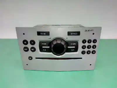 Second-hand car spare part audio system / radio cd for opel corsa d cmon oem iam references 13357127
