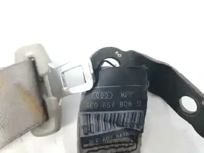 Peça sobressalente para automóvel em segunda mão cinto de segurança traseiro direito por audi a8 (4e2) 6.0 w12 48v cat (bht) referências oem iam 4e0857806b  